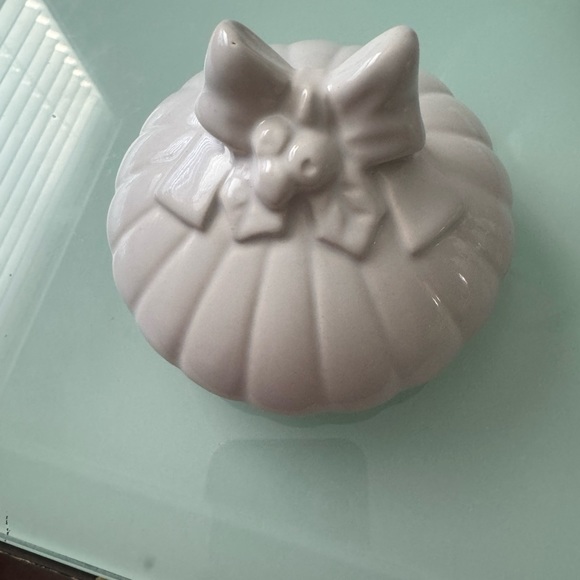 {Enesco Precious Moments} Christmas Happy Holly Days Stoneware Teapot Set 1994 - Picture 12 of 15